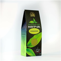Зеленый чай МАТЧА с женьшенем, 50 гр